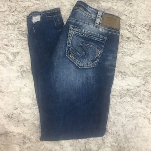 Silver brand jeans,Suki super skinny/super stretch